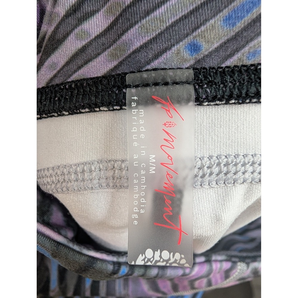 FP Movement You're A Peach Leggings Womens‎ Black Cyber Combo - Size M - Picture 7 of 8